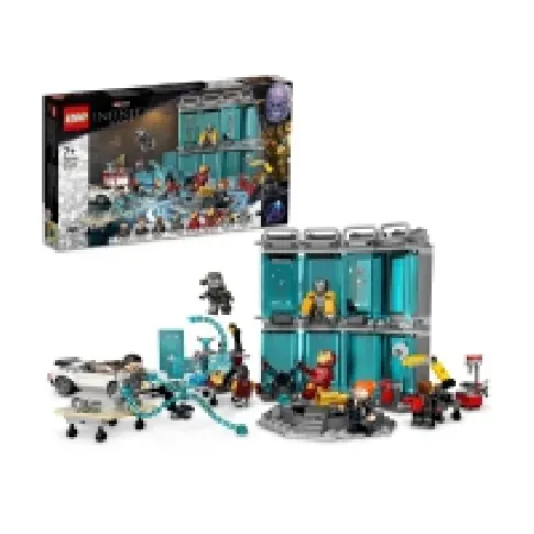 Bilde av best pris LEGO Super Heroes 76216 Iron Mans våpenlager LEGO® - LEGO Interesser - Superhelter