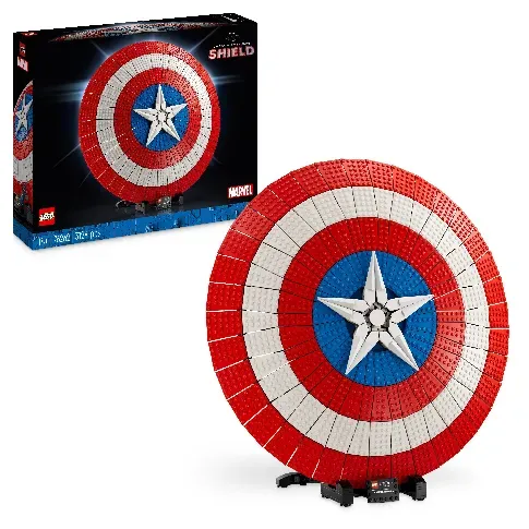 Bilde av best pris LEGO Super Heroes - Captain Americas skjold (76262) - Leker