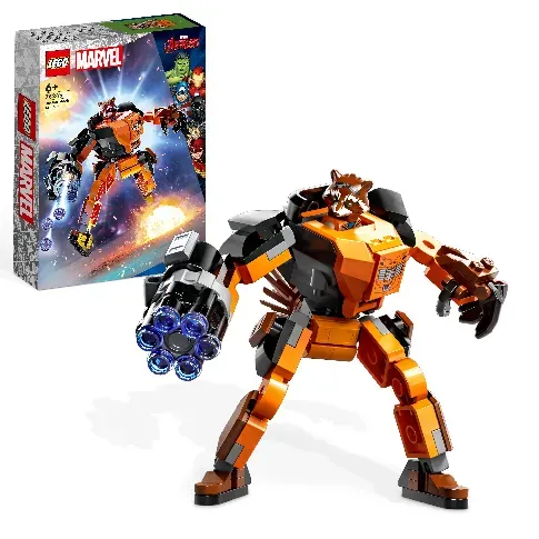 Bilde av best pris LEGO Super Heroes - Rockets robotdrakt (76243) - Leker