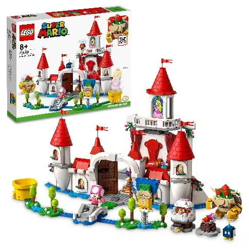 Bilde av best pris LEGO Super Mario - Ekstrabanesettet Peachs slott (71408) - Leker
