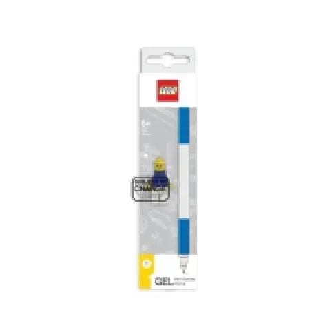 Bilde av best pris LEGO blå gelpenn med minifigur LEGO® - LEGO® Themes J-N - LEGO minifigurer