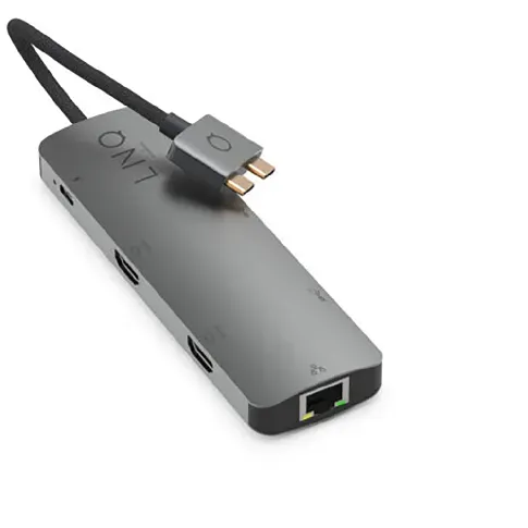 Bilde av best pris LINQ - 7in2 D2 Pro MST USB-C Multiport Hub - Datamaskiner