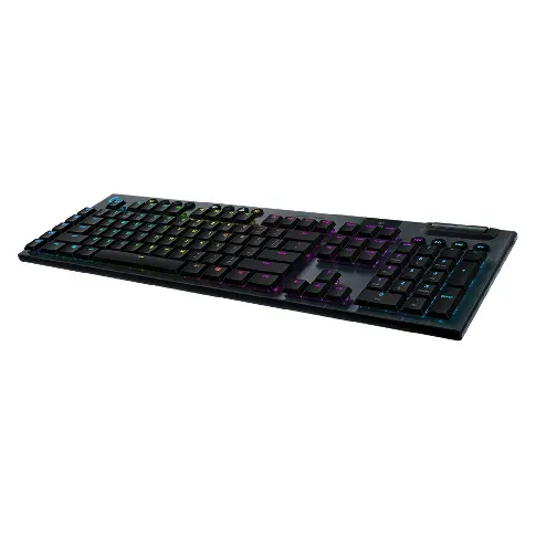 Bilde av best pris LOGITECH G915 LIGHTSPEED Wireless RGB Mechanical Gaming Keyboard– GL Clicky - CARBON - PAN - NORDIC - Datamaskiner