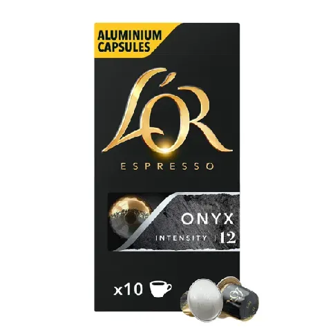 Bilde av best pris L'OR Capsules - Espresso Onyx - Coffee Capsules - 10 pcs - Mat og drikke