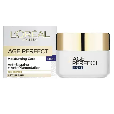 Bilde av best pris L'Oréal Paris Age Perfect Anti-Ageing Night Cream 50ml Hudpleie - Ansikt - Nattkrem
