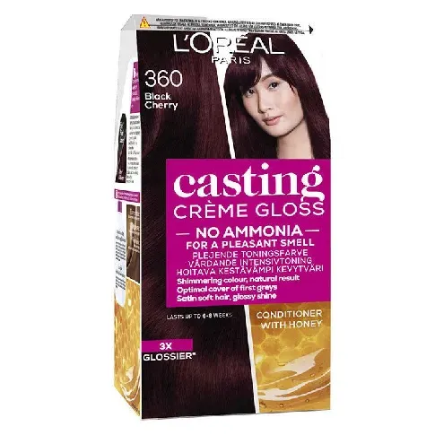 Bilde av best pris L'Oréal Paris Casting Crème Gloss 360 Black Cherry 180ml Hårpleie - Hårfarge
