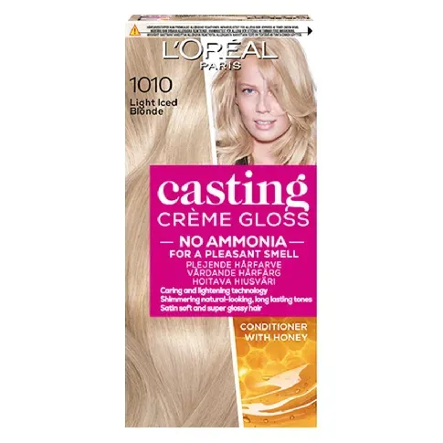 Bilde av best pris L'Oréal Paris Casting Creme Gloss 1010 Light Iced Blonde Hårpleie - Hårfarge - Blekning