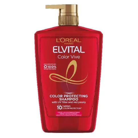 Bilde av best pris L'Oréal Paris Elvital Color Vive Shampoo 1000ml Hårpleie - Shampoo