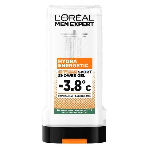 Bilde av best pris L'Oréal Paris Men Expert Hydra Energetic Refreshing Shower Gel 30 Mann - Hudpleie - Kropp - Dusj
