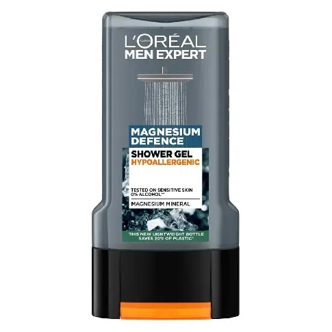 Bilde av best pris L'Oréal Paris Men Expert Magnesium Defense Hypoallergenic Shower Mann - Hudpleie - Kropp - Dusj