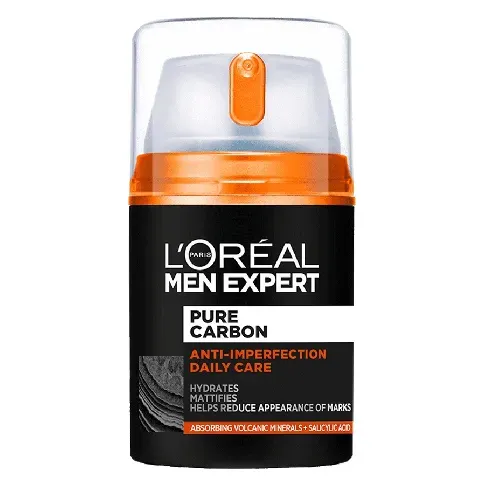 Bilde av best pris L'Oréal Paris Men Expert Pure Carbon Anti-Imperfection Daily Care Mann - Hudpleie - Ansikt - Rens