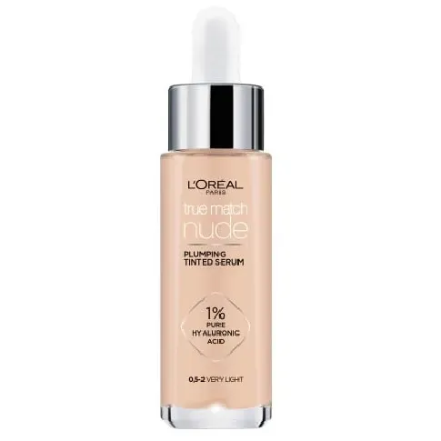Bilde av best pris L'Oréal - True Match Nude Plumping Tinted Serum - Very Light 0.5-2 - Skjønnhet