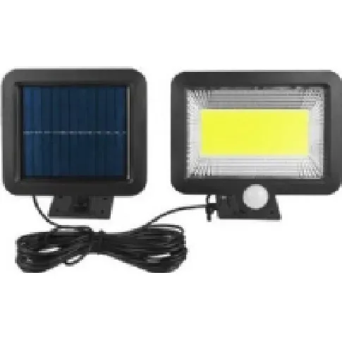 Bilde av best pris LTC flomlys LTC COB-lampe, 10 W, solcellepanel, bevegelses- og skumringssensor, 1800 mAh batteri. Verktøy & Verksted - Til verkstedet - Arbeidslys