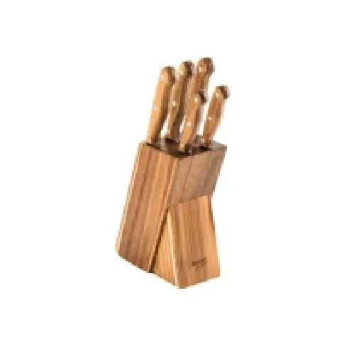 Bilde av best pris Lamart by Piere Lamart WOOD - Knivsett - tre, rustfritt stål Kjøkkenutstyr - Kniver og bryner - Kjøkkenkniver