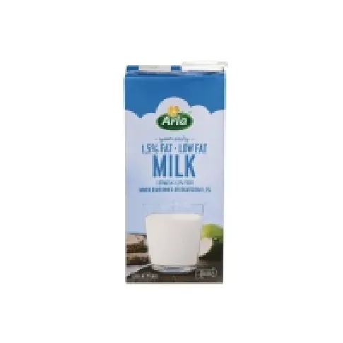 Bilde av best pris Langtidsholdbar mælk Arla 1 L UHT 1,5 pct., karton a 10 L Søtsaker og Sjokolade - Drikkevarer - Fløte