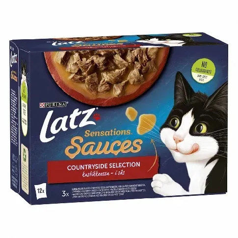 Bilde av best pris Latz Sensations Sauces Countryside Selection Multipack 12x85 g Katt - Kattemat - Våtfôr