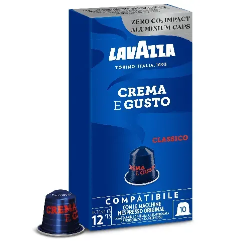 Bilde av best pris Lavazza Crema e Gusto Classico Kaffekapsler, 10 stk Kaffekapsler