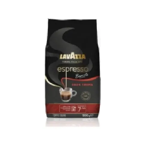 Bilde av best pris Lavazza L'Espresso Gran Crema 2485 Kaffebønner, Arabica 40 %, Robusta 60 %, 1000 g Søtsaker og Sjokolade - Drikkevarer - Kaffe & Kaffebønner