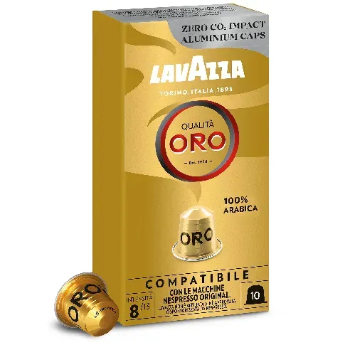 Bilde av best pris Lavazza Qualità Oro Kaffekapsler, 10 stk Kaffekapsler