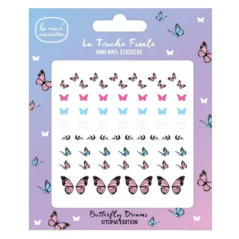 Bilde av best pris Le Mini Macaron Mini Nail Art Stickers Butterfly Dreams Sminke - Negler - Neglelakk