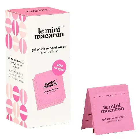Bilde av best pris Le Mini Macaron Remover Kit 100pcs Sminke - Negler - Neglelakkfjerner