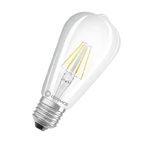 Bilde av best pris Ledvance LED edison filament 470lm 4W/827 E27 LED filament