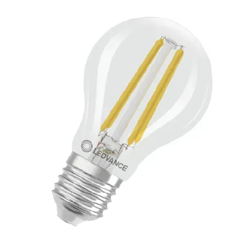 Bilde av best pris Ledvance Ultra Efficient E27 standardpære, 3000K, 2,2W LED filament