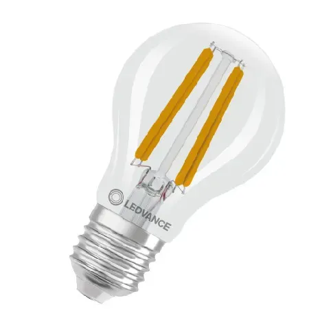 Bilde av best pris Ledvance Ultra Efficient E27 standardpære, 3000K, 3,8W LED filament