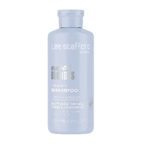 Bilde av best pris Lee Stafford - Bleach Blondes Ice White Toning Shampoo 250 ml - Skjønnhet