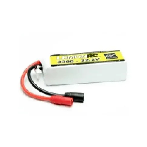 Bilde av best pris LemonRC Modelbyggeri-batteripakke (LiPo) 22.2 V 3300 mAh Celletal: 6 60 C Softcase AS150 Radiostyrt - RC - Elektronikk - Batterier og ladeteknologi