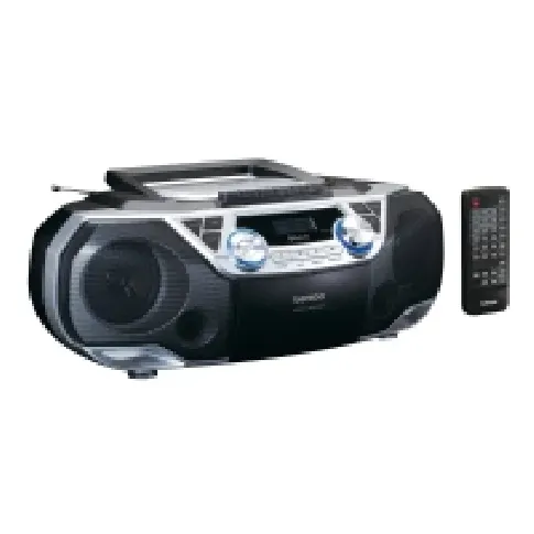 Bilde av best pris Lenco SCD-120 - Boomboks - 12 watt - svart, sølv TV, Lyd & Bilde - Stereo - Boomblaster