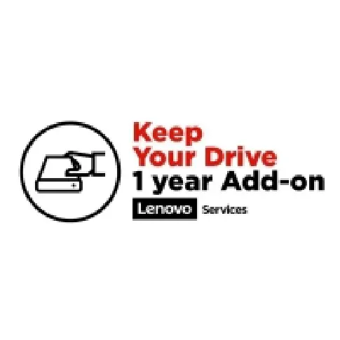 Bilde av best pris Lenovo Keep Your Drive Add On - Utvidet serviceavtale - 1 år - for ThinkCentre neo 30a 22 30a 24 30a 27 V30a-24ITL AIO V50a-22IMB AIO V540-24IWL AIO PC tilbehør - Servicepakker