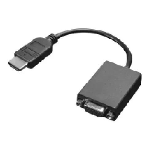 Bilde av best pris Lenovo - Video adapter - HDMI hann til HD-15 (VGA) hunn - 20 cm PC-Komponenter - Skjermkort & Tilbehør - USB skjermkort