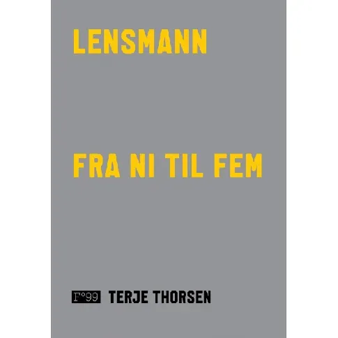 Bilde av best pris Lensmann fra ni til fem av Terje Thorsen - Skjønnlitteratur