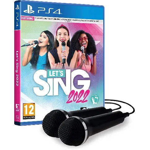 Bilde av best pris Let's Sing 2022 + 2 MIC. (FR/Multi in Game) - Videospill og konsoller