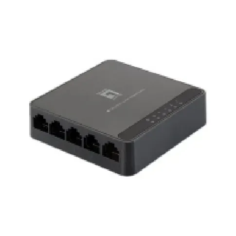 Bilde av best pris LevelOne GEU-0522 - Switch - 5 x 10/100/1000 PC tilbehør - Nettverk - Switcher