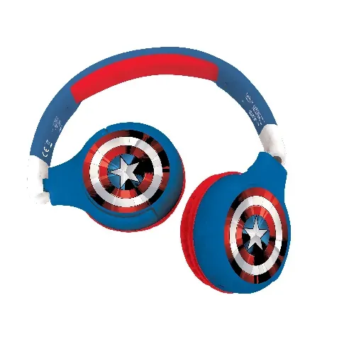 Bilde av best pris Lexibook - Avengers - 2 in 1 Bluetooth foldable Headphones (HPBT010AV) - Leker