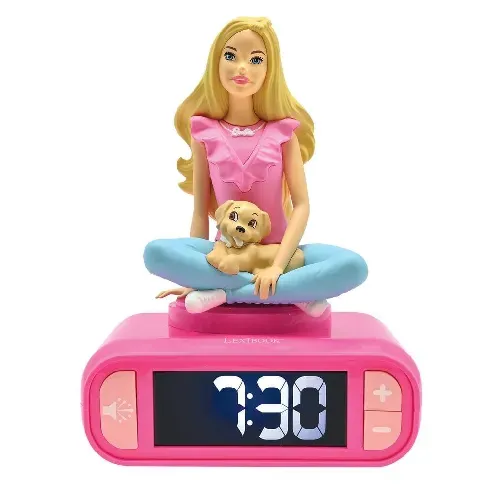 Bilde av best pris Lexibook - Barbie - Digital 3D Alarm Clock (RL800BB) - Leker