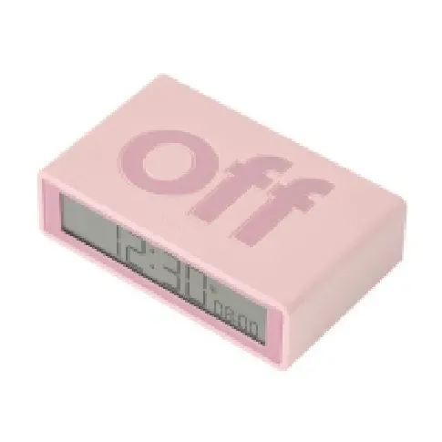 Bilde av best pris Lexon FLIP+ - Alarmklokke - elektronisk - skrivebord - rubber pink Elektrisitet og belysning - Liten strøm - Klokker og vekkerklokker