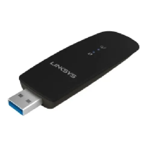 Bilde av best pris Linksys WUSB6300 - Nettverksadapter - USB 3.0 - Wi-Fi 5 PC tilbehør - Nettverk - Nettverkskort