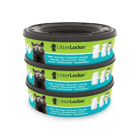 Bilde av best pris LitterLocker Refill 3-pakke Katt - Kattedo - Tilbehør til kattedo