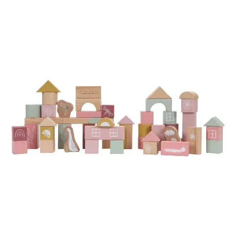 Bilde av best pris Little Dutch - Building Blocks pink - LD7018 - Leker