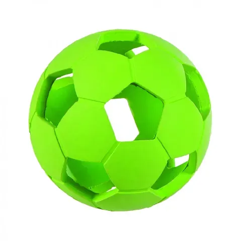 Bilde av best pris Little&Bigger Fotball i Gummi Limegrønn 7,5 cm Hund - Hundeleker - Ball til hund