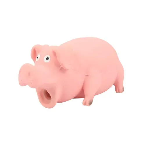 Bilde av best pris Little&Bigger Latex Pink Pig (S) Hund - Hundeleker - Pipeleker