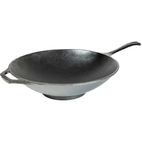 Bilde av best pris Lodge Chef Collection wok i støpejern, 30 cm. Wok