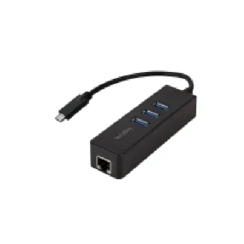 Bilde av best pris LogiLink UA0283, Koblet med ledninger (ikke trådløs), USB, Ethernet, 1000 Mbit/s, Sort PC tilbehør - Kabler og adaptere - Adaptere