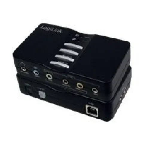 Bilde av best pris LogiLink USB Sound Box Dolby 7.1 8-Channel, 7.1 kanaler, USB PC-Komponenter - Lydkort