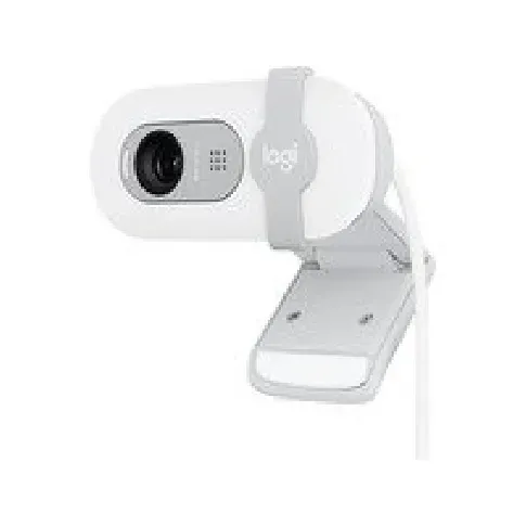 Bilde av best pris Logitech® | BRIO 100 - Webkamera - Full HD - 1920 x 1080 - innbygget mikrofon - USB-C - Off-White PC tilbehør - Skjermer og Tilbehør - Webkamera