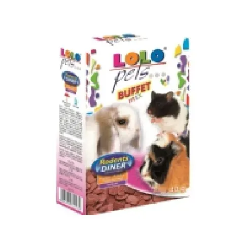 Bilde av best pris Lolo Pets A la carte flakes - rødbede 40 g Kjæledyr - Små kjæledyr - Snacks til gnagere
