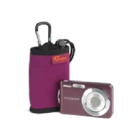 Bilde av best pris Lowepro Hipshot 10 Cherry/Sort, mobiltelefon/afspiller/kamera taske Foto og video - Vesker - Kompakt